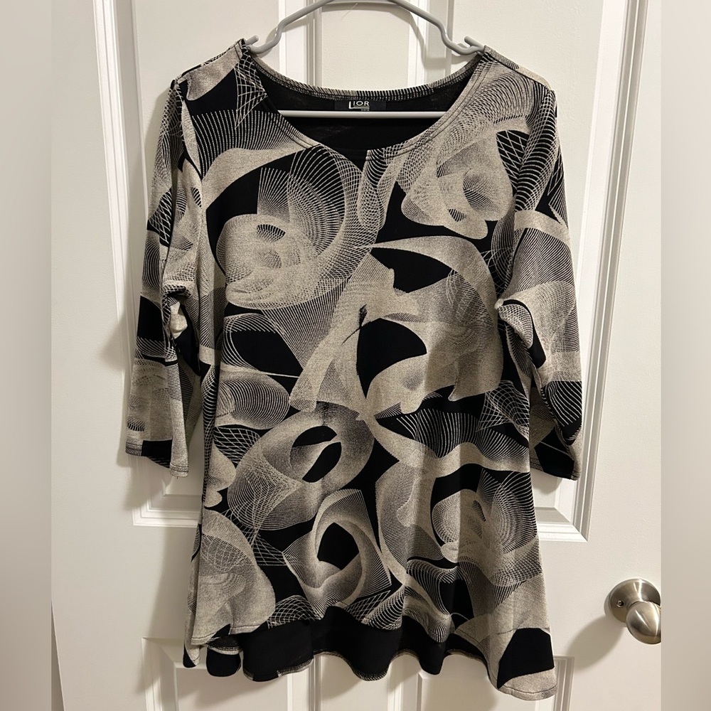 Lior Paris Tunic Top Size M